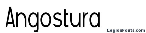 Шрифт Angostura, Типографические шрифты