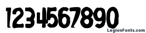 AngosturaInk Font, Number Fonts