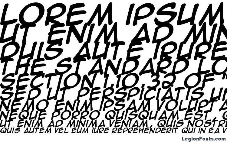 specimens Anime Ace Bold font, sample Anime Ace Bold font, an example of writing Anime Ace Bold font, review Anime Ace Bold font, preview Anime Ace Bold font, Anime Ace Bold font