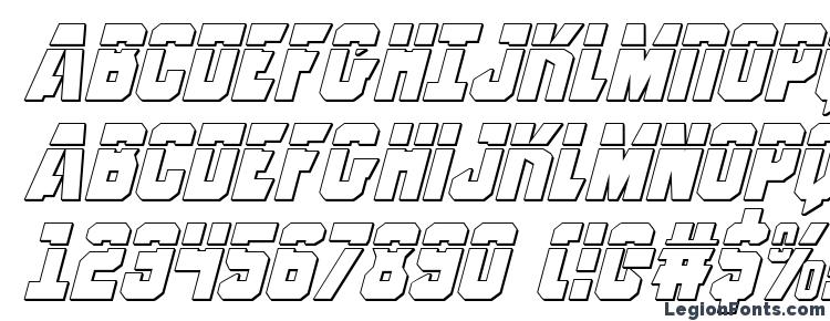 glyphs Anitlles Laser 3D Italic font, сharacters Anitlles Laser 3D Italic font, symbols Anitlles Laser 3D Italic font, character map Anitlles Laser 3D Italic font, preview Anitlles Laser 3D Italic font, abc Anitlles Laser 3D Italic font, Anitlles Laser 3D Italic font