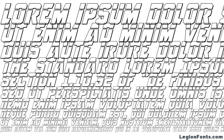 specimens Anitlles Laser 3D Italic font, sample Anitlles Laser 3D Italic font, an example of writing Anitlles Laser 3D Italic font, review Anitlles Laser 3D Italic font, preview Anitlles Laser 3D Italic font, Anitlles Laser 3D Italic font