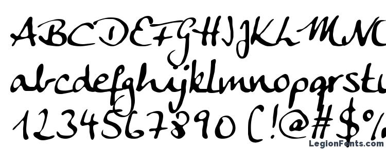 Anke calligraphic fg Font Download Free / LegionFonts