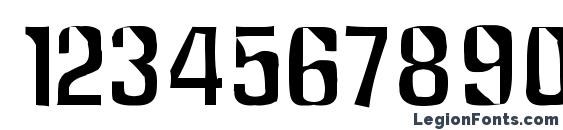 AnklepantsGaunt Font, Number Fonts