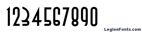 Anna ITC TT Font, Number Fonts