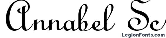 шрифт Annabel Script, бесплатный шрифт Annabel Script, предварительный просмотр шрифта Annabel Script
