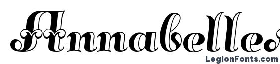 AnnabelleMatineeNF font, free AnnabelleMatineeNF font, preview AnnabelleMatineeNF font