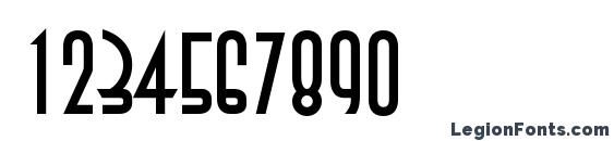 Annactt regular Font, Number Fonts