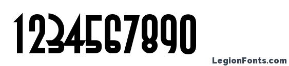 AnnaETT Bold Font, Number Fonts