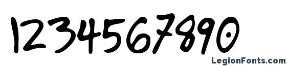 Another Font, Number Fonts