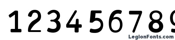 Antaviana bold Font, Number Fonts