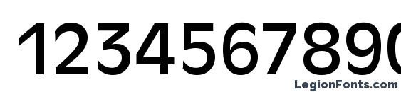 Antigone Regular Font, Number Fonts