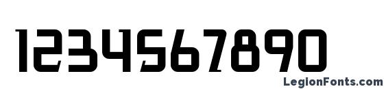 Antigrav BB Font, Number Fonts