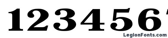 Antiqua 140b Font, Number Fonts