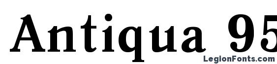 Antiqua 95b font, free Antiqua 95b font, preview Antiqua 95b font