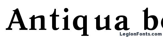 Antiqua bold regular font, free Antiqua bold regular font, preview Antiqua bold regular font