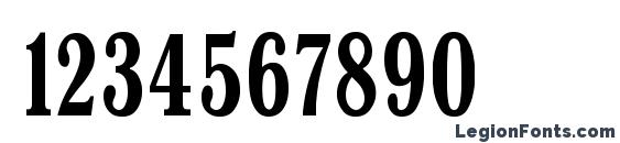 Antiqua Bold65b Font, Number Fonts