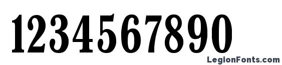Antiqua Bold70b Font, Number Fonts