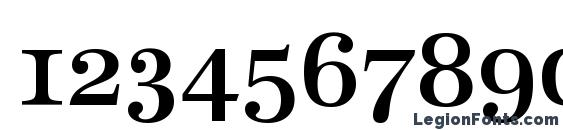 Antiqua Caps Bold Font, Number Fonts