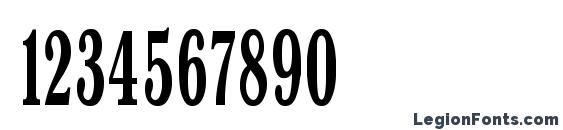 Antiqua50B Font, Number Fonts