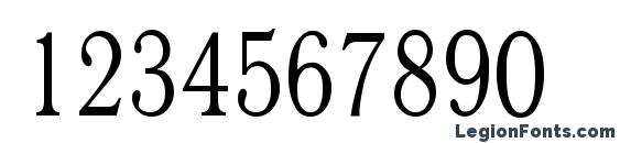 Antiqua85n Font, Number Fonts