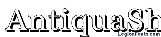 AntiquaSh Cd Regular Font