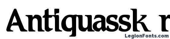 Antiquassk normal font, free Antiquassk normal font, preview Antiquassk normal font