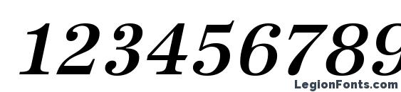 Шрифт AntiquaStd Medium Italic, Шрифты для цифр и чисел