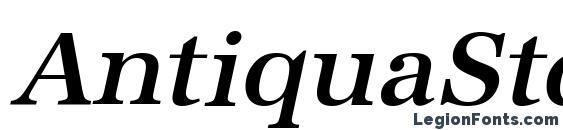 шрифт AntiquaStd Medium Italic, бесплатный шрифт AntiquaStd Medium Italic, предварительный просмотр шрифта AntiquaStd Medium Italic