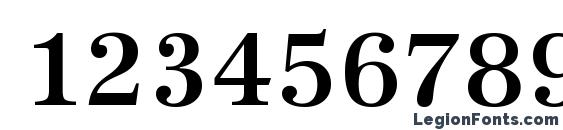 AntiquaStd Medium Regular Font, Number Fonts