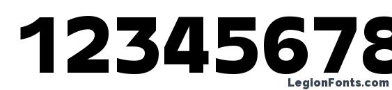 Antique Oakland Bold Font, Number Fonts