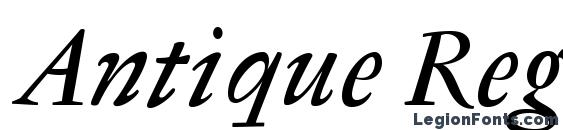 Antique Regent Italic font, free Antique Regent Italic font, preview Antique Regent Italic font
