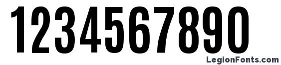 Antonio Bold Font, Number Fonts