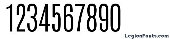 Antonio Light Font, Number Fonts