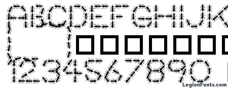 glyphs AntPile font, сharacters AntPile font, symbols AntPile font, character map AntPile font, preview AntPile font, abc AntPile font, AntPile font