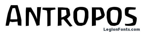 Antropos freefont font, free Antropos freefont font, preview Antropos freefont font