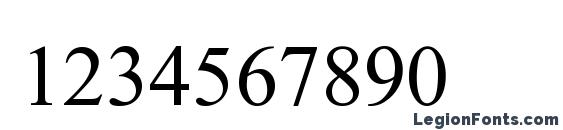 Aparajita Font, Number Fonts