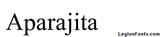 Шрифт Aparajita