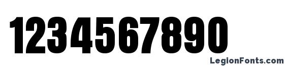 Apicalc bold Font, Number Fonts