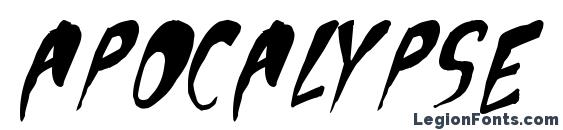 Apocalypse 1 font, free Apocalypse 1 font, preview Apocalypse 1 font