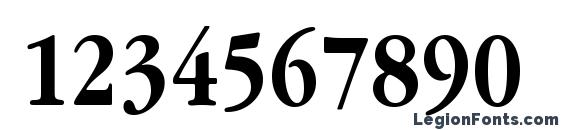 Apple Garamond Bold Font, Number Fonts