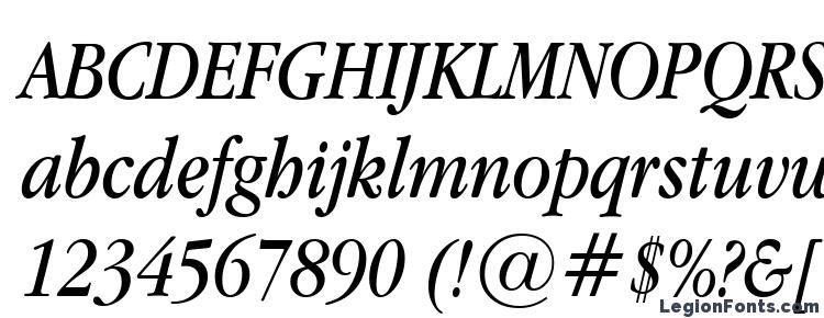 глифы шрифта Apple Garamond Italic, символы шрифта Apple Garamond Italic, символьная карта шрифта Apple Garamond Italic, предварительный просмотр шрифта Apple Garamond Italic, алфавит шрифта Apple Garamond Italic, шрифт Apple Garamond Italic