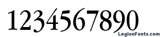 Apple Garamond Font, Number Fonts