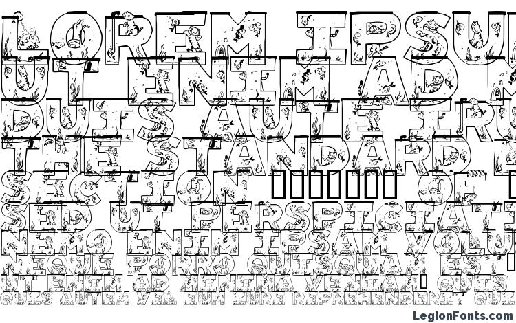 specimens Aquarium font, sample Aquarium font, an example of writing Aquarium font, review Aquarium font, preview Aquarium font, Aquarium font