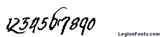 AquilineTwo Font, Number Fonts