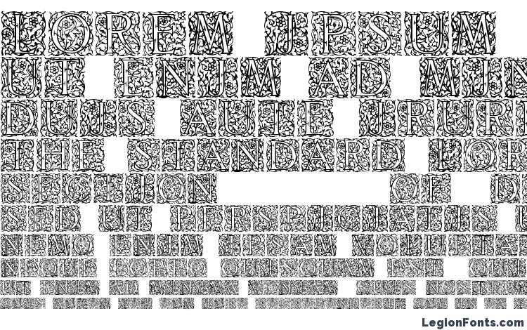 образцы шрифта Arabesque initialen, образец шрифта Arabesque initialen, пример написания шрифта Arabesque initialen, просмотр шрифта Arabesque initialen, предосмотр шрифта Arabesque initialen, шрифт Arabesque initialen