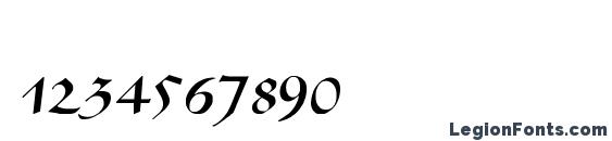 Arabian Regular Font, Number Fonts