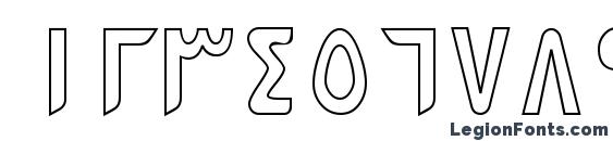 ArabicKufiOutlineSSK Font, Number Fonts