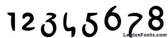 ArabStroke LT Heavy Font, Number Fonts