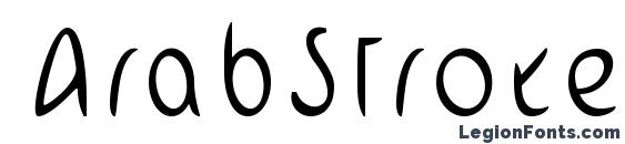 ArabStroke LT Light Font, Cool Fonts