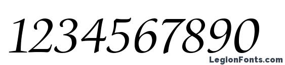 Aramis Regular Font, Number Fonts
